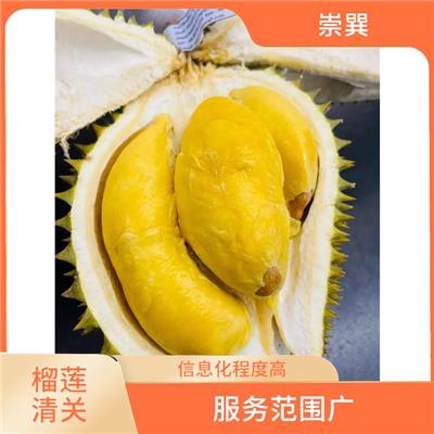天津进口榴莲进口清关注意事项 办事效率高 通关效率高