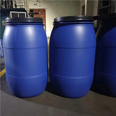 厂家直供耐酸碱抗摔蓝色30升50升60L200升加厚抱箍桶法兰桶塑料罐