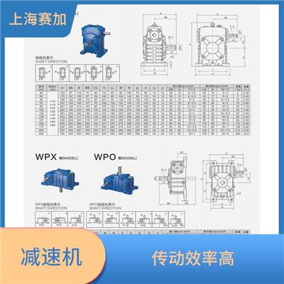 台州WPW减速机 简化设计节省空间 噪音污染低