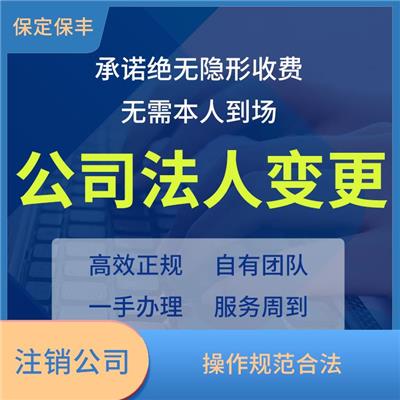 满城区注销公司 丰富的从业经验 严密信息**