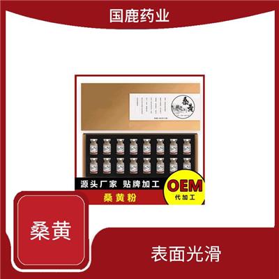 桑黄复合粉固体饮料 肉质绵软 颜色金黄