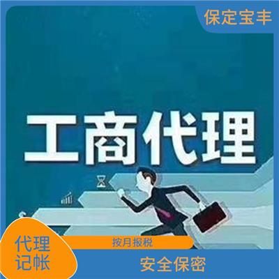 竞秀区会计记账代理 全程办理 让创业更简单
