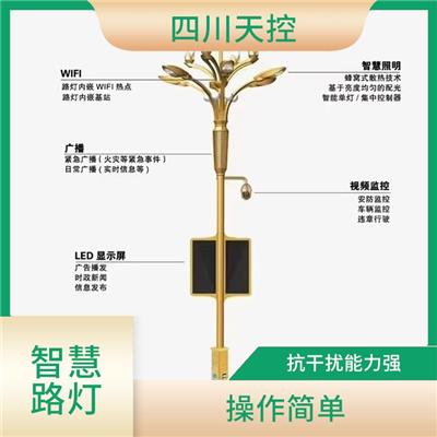 大型综合智慧路灯杆 操作简单 光源出光率强
