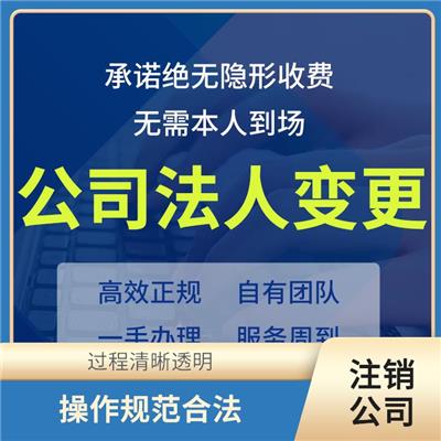 清苑区申请注销公司 申请流程简单