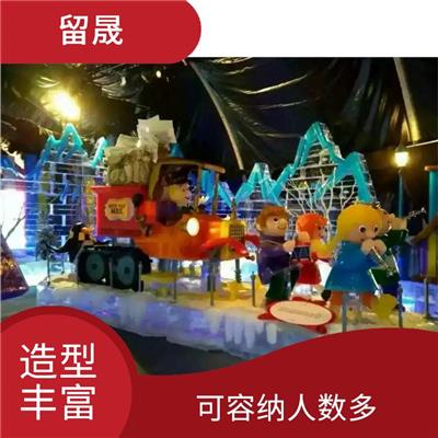 信阳户外冰雕展出租公司 材质无色 透明 造型丰富 表现力强