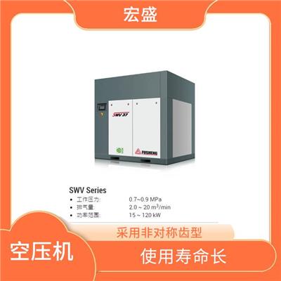 越秀区螺杆空压机供应 转子精度高 采用非对称齿型