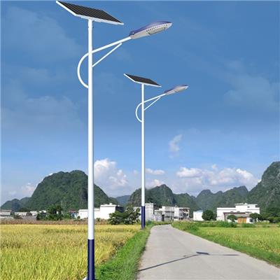 四川新都太阳能路灯厂家 市电路灯改太阳能路灯