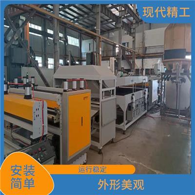 单挤中空板生产线 安装简单 生产线结构简单