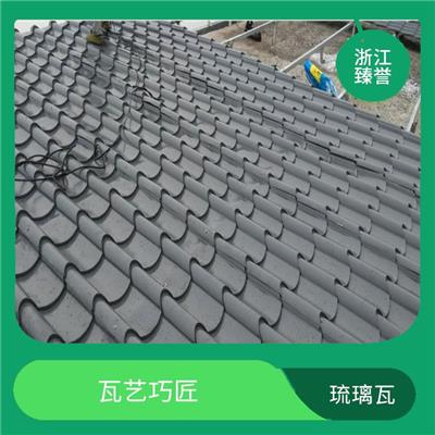 仿古琉璃瓦效果图 运行平稳 仿古铁皮琉璃瓦