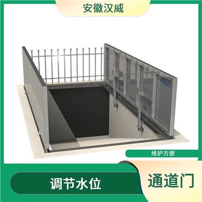 潜江调蓄池自动通道门 稳定可靠 提高水资源利用效率