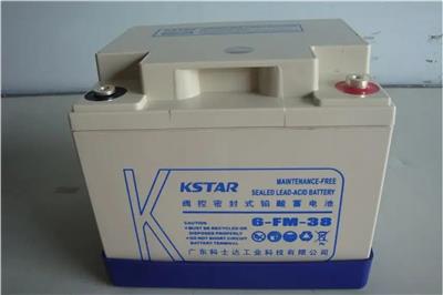 科士达蓄电池6-FM12-38直流屏计算机UPS/EPS应急电源12V38AH