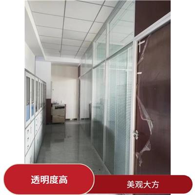 太原卫生间玻璃隔断设计 透明度高