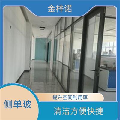 单侧玻璃门 安静免干扰 可拆除带走重组