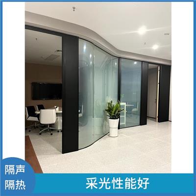 办公室全景玻璃隔断 耐老化 采光性能好