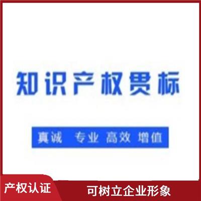 四川知识产权认证资料 扩大市场份额