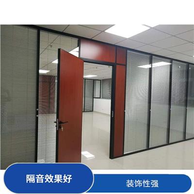 双层玻璃中间夹百叶隔断 应用广泛 多次重复使用