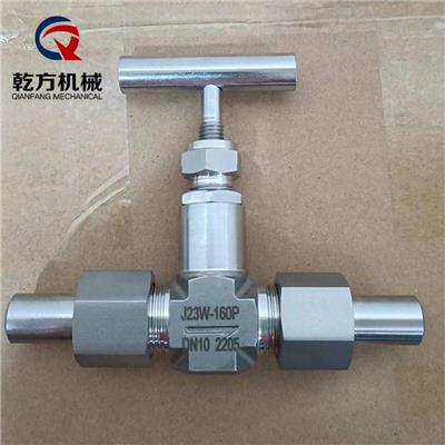 2205针型阀，双相钢2205对焊针型阀 /卡套针型阀，不锈钢内丝/外丝/对焊活接头
