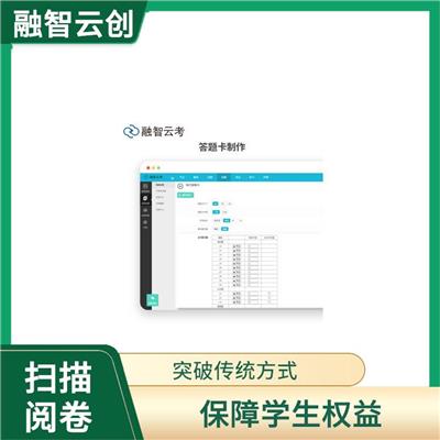 高校阅卷 节省了纸张和资源 支持多种题型和评分方式