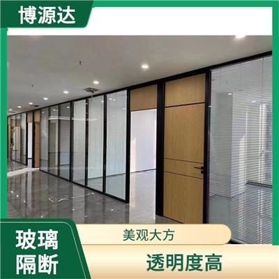 古交市卫生间玻璃隔断设计 空间感强 应用广泛