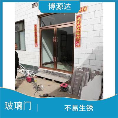 小店区不锈钢玻璃门维修 外表光滑