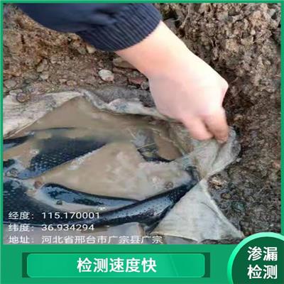 济南湖体渗漏 检测速度快 能够准确地检测出湖体的渗漏情况