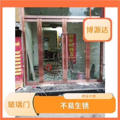 迎泽区不锈钢玻璃门价格 美观大方