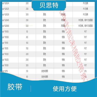 杭州黑色双面胶批发 易撕拉 粘性高