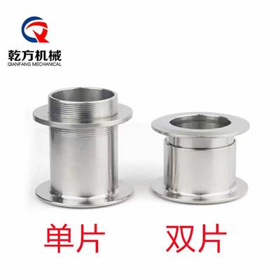 卫生级穿墙套管 304不锈钢穿墙套管 单片穿墙套管 双片穿墙套管