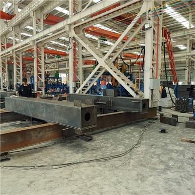 楚雄钢结构加工厂 Q355B材质焊接型箱梁柱大型厂房 售楼部 仓库
