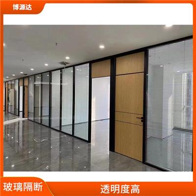 太原双层玻璃隔断测量 透明度高 工艺精良
