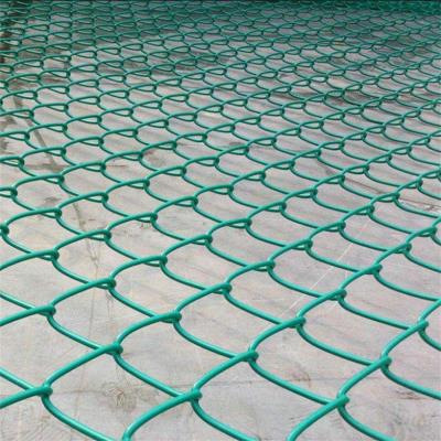 pvc包塑球场勾花网隔离网学校球场用体育场篮球场运动场护栏防护网