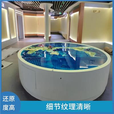 五家渠地形地貌沙盘 结构简单 整体美观结实