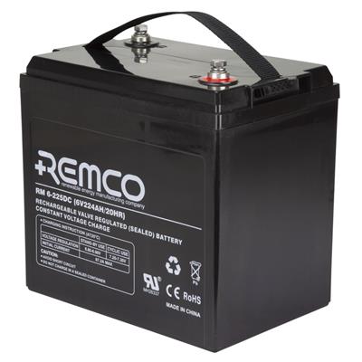 德国进口REMCO蓄电池RM12-105 免维护 12V105铅酸蓄电池 进口