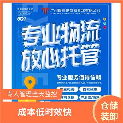 黄埔食品仓库公司 免堆3天/全天监控