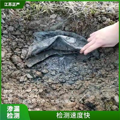 成都人工湖渗漏 采用较成熟的技术方法 能够将检测数据直接输出