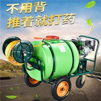 养猪场清洁消毒喷雾机园林推车式绿化打药机YC-160L汽油喷雾器