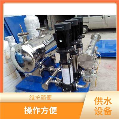 内蒙古无负压设备价格 适用范围广 能够保证供水系统的稳定性