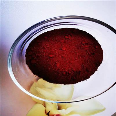 纺织纤维添加剂添加20纳米三氧化二铁磁粉红棕色