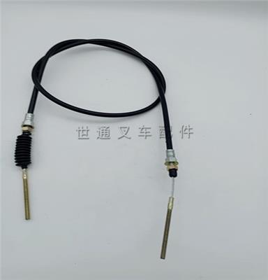 大连叉车配件油门拉线 13.5吨油门控制拉索 CPCD135钢丝拉绳