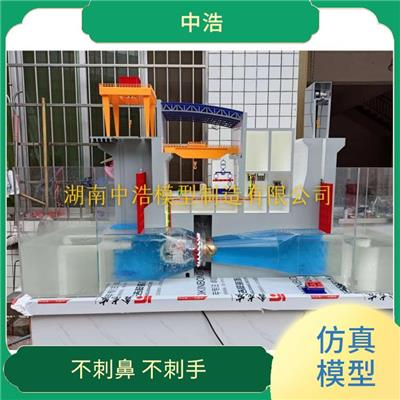 抽水蓄能电站整体布局仿真模型 细节仿真 可用于教学 展览