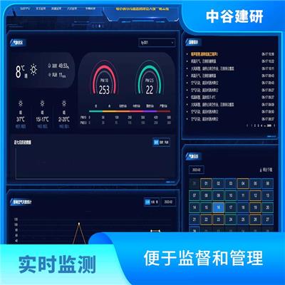 智慧工地管理平台 大屏显示 协助文明施工的信息化管理工程