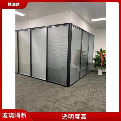 小店区客厅玻璃隔断定制 隔音 隔热 防火 施工便捷
