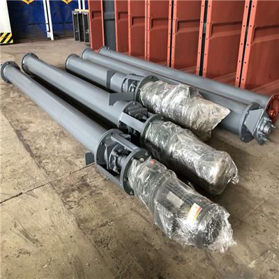 GL219管道式螺旋输送机 不锈钢蛟龙上料机 粉体混凝土输送设备