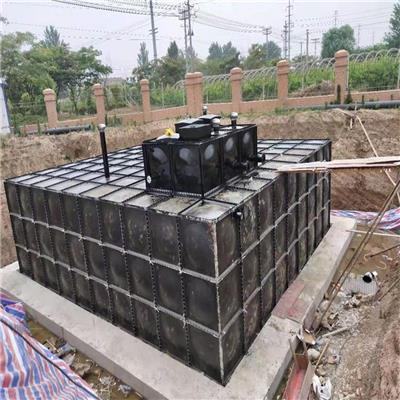 BDF组合式地埋箱泵一体化 抗浮无底板水箱