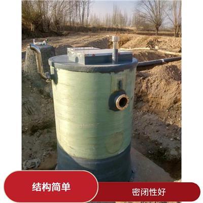 太原一体化污水泵站 低噪音运行 占地面积少