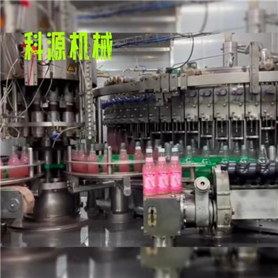 全自动含气碳酸饮料灌装生产线 饮料生产加工机械 盐汽水