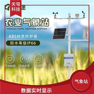 山东设施农业自动气象站 数据实时显示