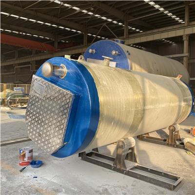 济宁玻璃钢一体化提升泵站 厂家 一体化预制泵站