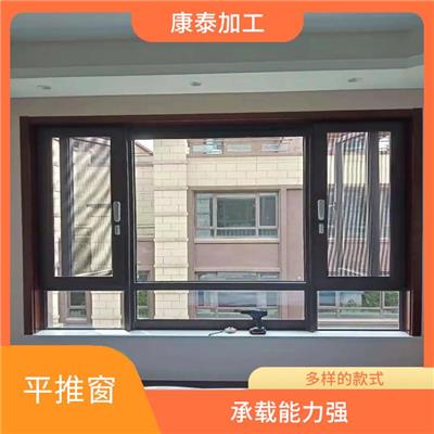 四川推拉窗制作厂家 开启面积大 磨砂很细致