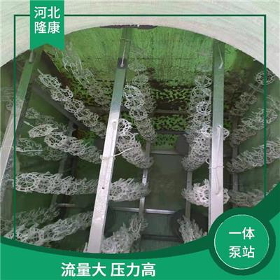 一体化玻璃钢预制泵站 通辽玻璃钢一体泵站厂家 维护保养简单